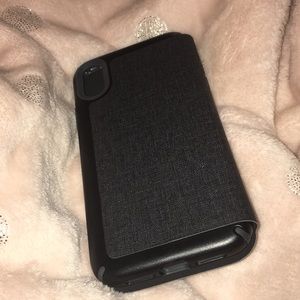 black iphone x case